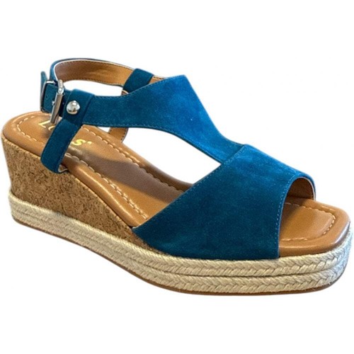 Lotus madalene blue wedge - blue,
