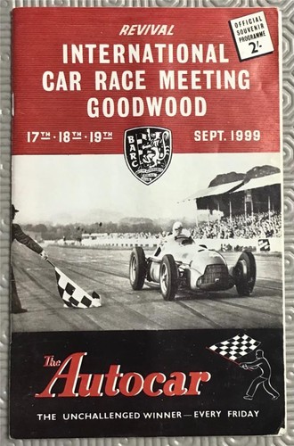 Goodwood revival sept 1999 - goodwood,