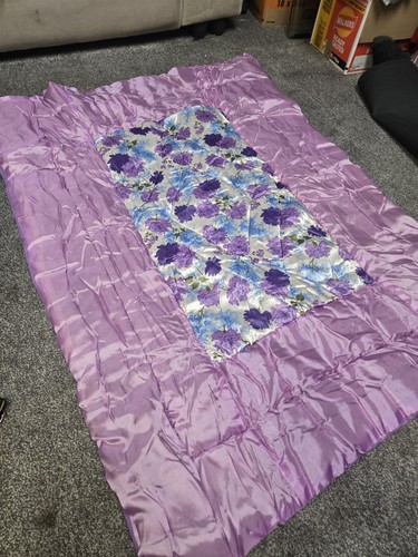 Vintage satin warm quilt - vintage, warm-a-quilt
