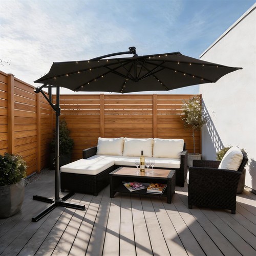 Palmera grey garden outdoor - palmera, 3m