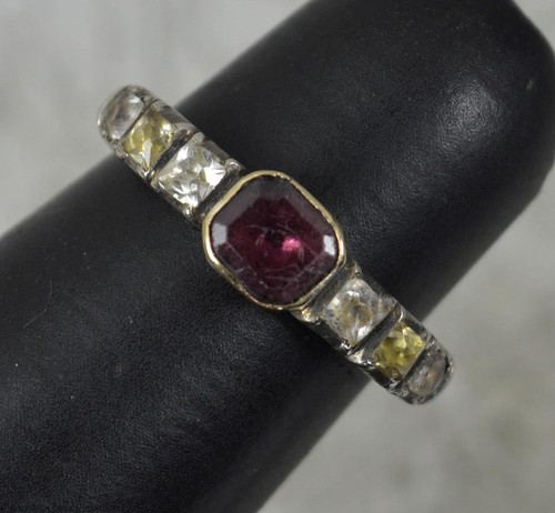 Rare georgian garnet - georgian, paste