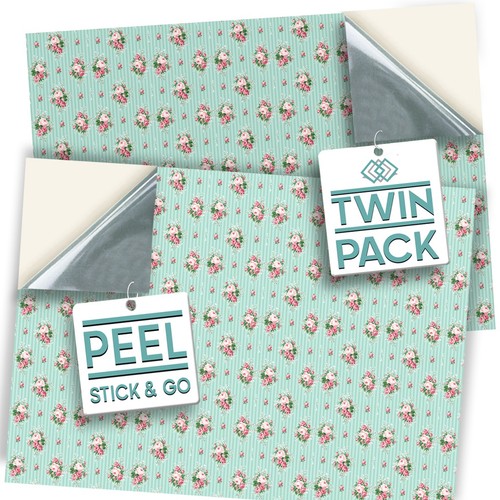 Dolls house wallpaper twin - house,