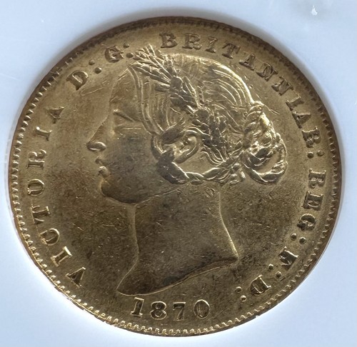 1870 australian sovereign - australian, ngc
