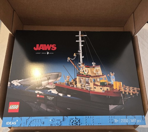 Lego ideas jaws 21350 set - lego,