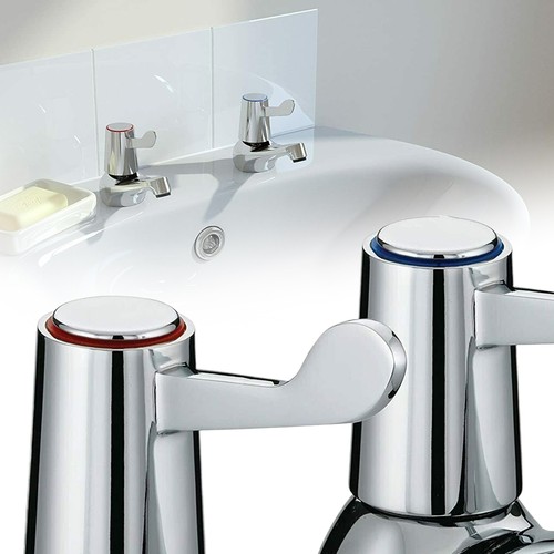 Pair separate hot cold basin - separate,