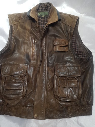 Hidepark leather waistcoat - hidepark,