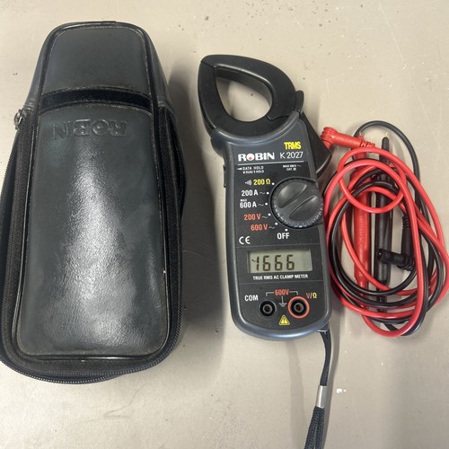 Robin k2027 clamp meter used - clamp,