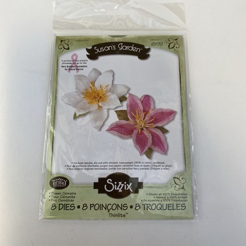 Sizzix susan garden thinlits - sizzix, susan's