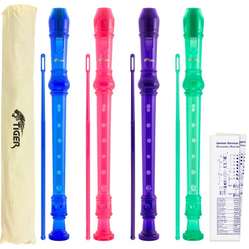 Tiger descant recorder carry - -,