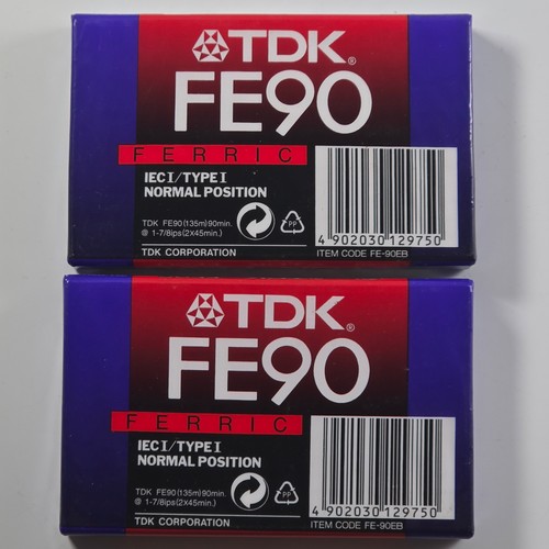 Tdk fe90 minute - tdk, blank