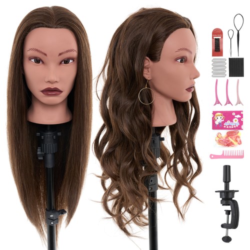 100 real hair training head - hair,