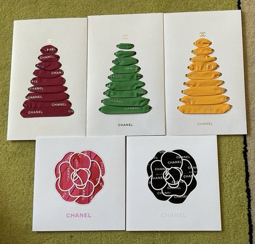 Chanel greeting cards with - cards,