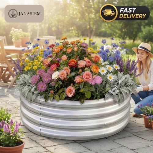 Stylish galvanized round - stylish,
