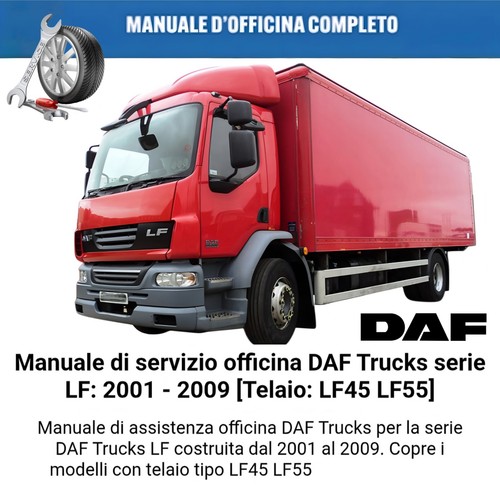 Workshop manual daf - workshop, lf