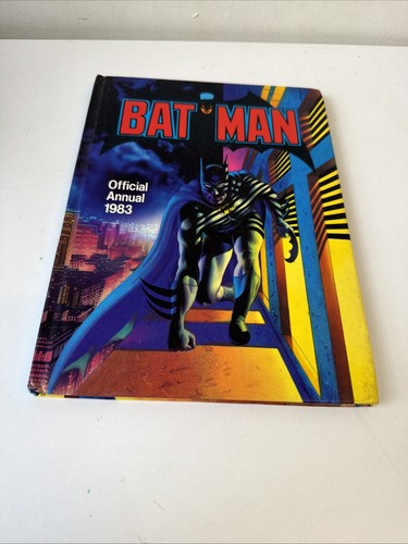 Batman official annual 1983 - batman,
