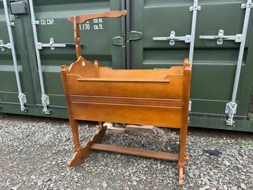 Lovely vintage wooden new born - lovely,