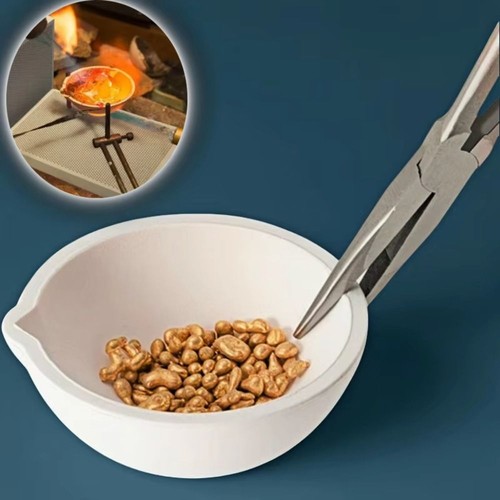 High temp quartz crucible clip - crucible,