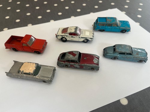 Vintage matchbox lesney - 6x,