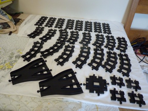 Vintage lego duplo black train - lego,