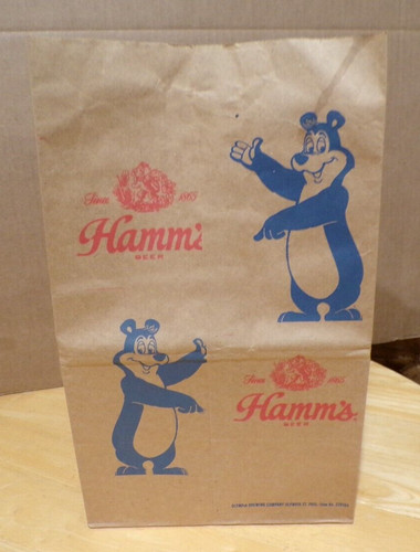 1950s 60s hamm beer - hamm's, six-pack