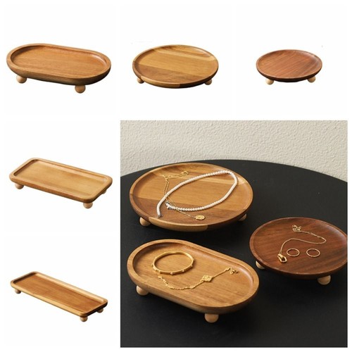Wooden tray rectangular - tray, plate
