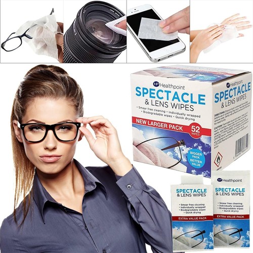 Healthpoint spectacle wipes - healthpoint,