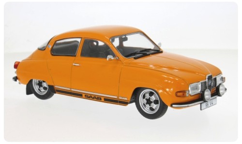 1970 saab orange 1 18 - saab, 1/18