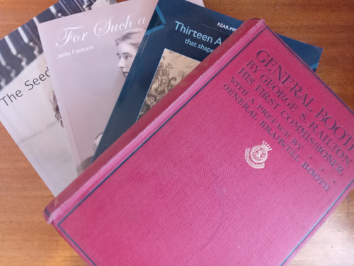 Salvation army history books - history,