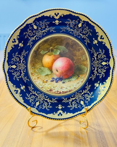 Antique coalport signed hand - antique,