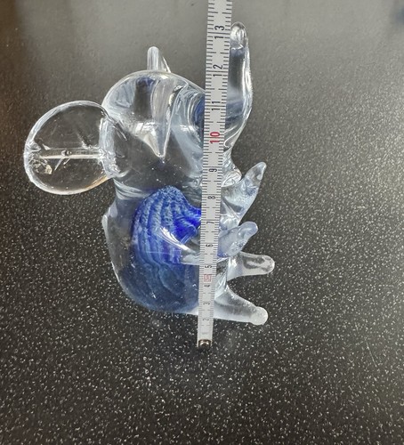 Blue murano style glass - murano,