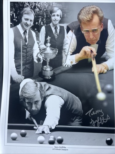 Terry griffiths signed 12 - terry, 16