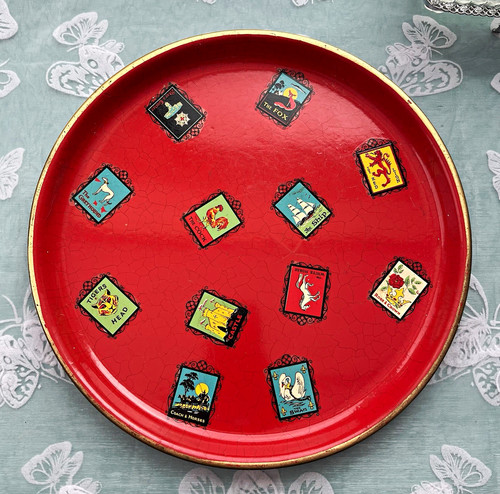1950 pub tray - 1950’s,