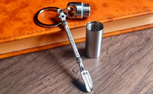 Mini spoon shovel keychain - shovel,