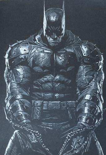 Original absolute batman art - original,