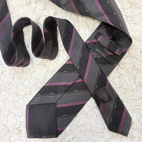 Gucci silk necktie - gucci,