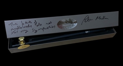 Signed peter mullan - peter, harry