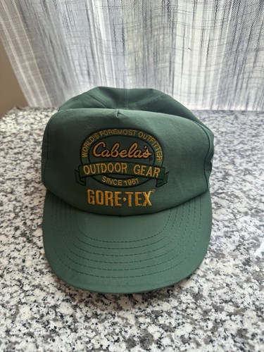 Vintage cabela gore tex hat - gore-tex,
