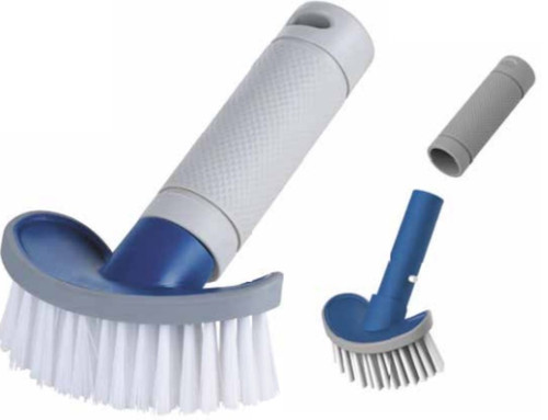 Spa hot tub brush curved - tub, w/curved