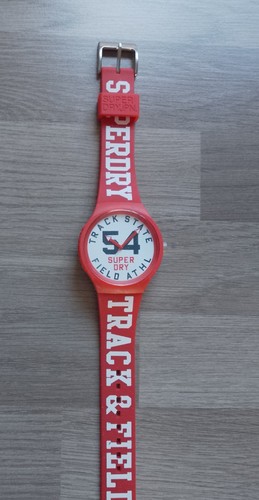 Superdry red watch