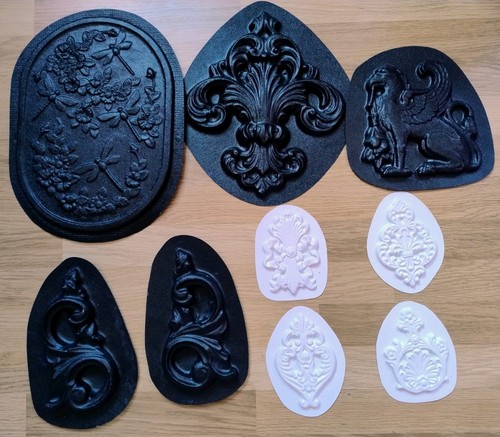 Plaster casting molds job - plaster,