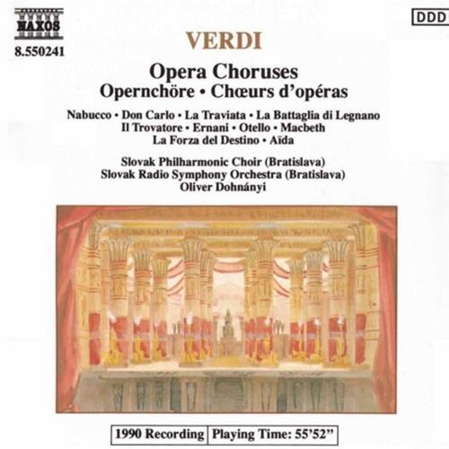 Verdi opera choruses cd - verdi:,