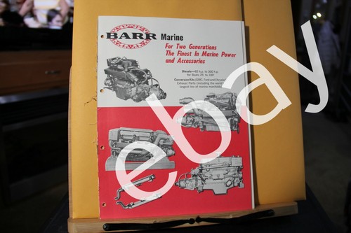 Brochure barr marine boat - brochure,