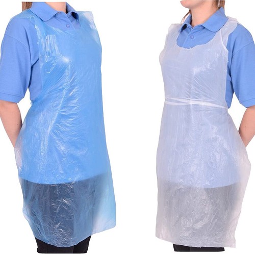 1000 polythene plastic aprons - 1000,