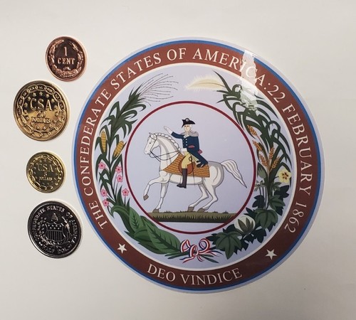 Seal confederate states of - of,