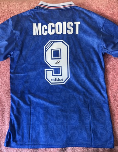Ally mccoist signed - mccoist, football