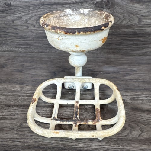 Antique cast iron porcelain - antique,