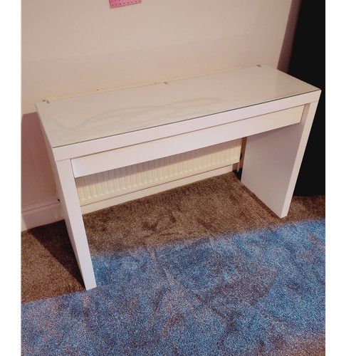 Ikea malm white - malm, glass