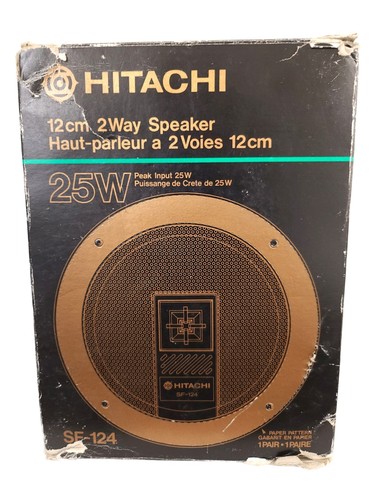 Vintage hitachi 124 - sf-124, 12cm