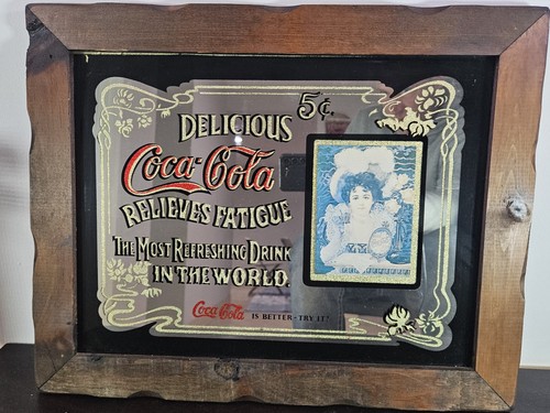 Vintage coca cola - coca, mirror