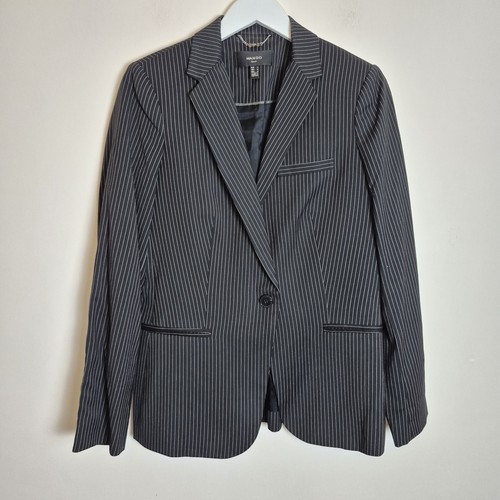 Mango suit size black stripe - mango,